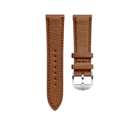 Short Lion Tan Granolo Leather Strap