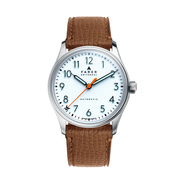 Farer Resolute 36mm Swiss-Made Three Hand Automatic Watch
